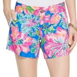 Lilly Pulitzer Callahan Floral Women's Shorts sz 6